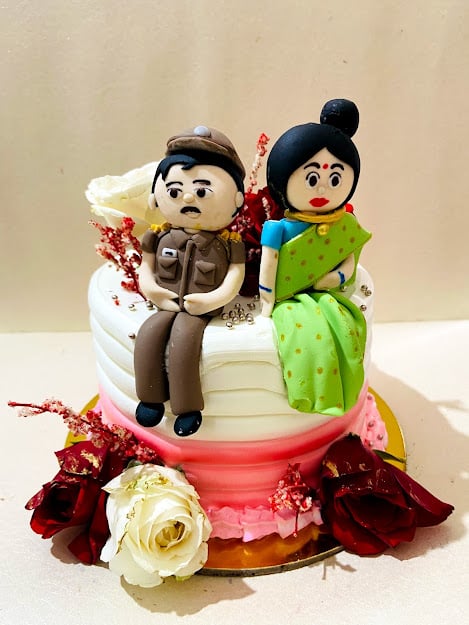 Bright Wood Craft Customized wedding Cake Topper Engagement cake topper  Anniversary Cake Topper