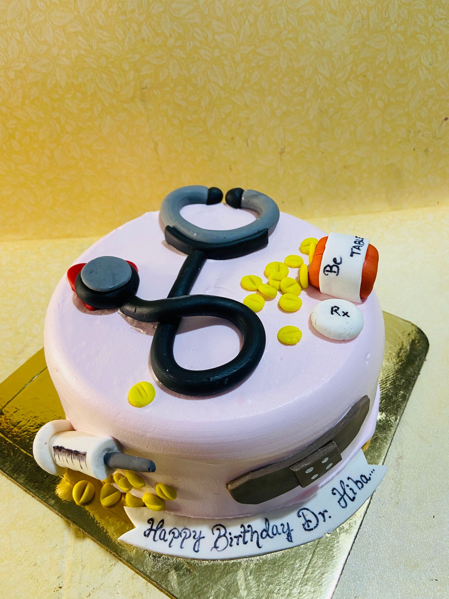 Doctor And Nurse Birthday Cake - CakeCentral.com