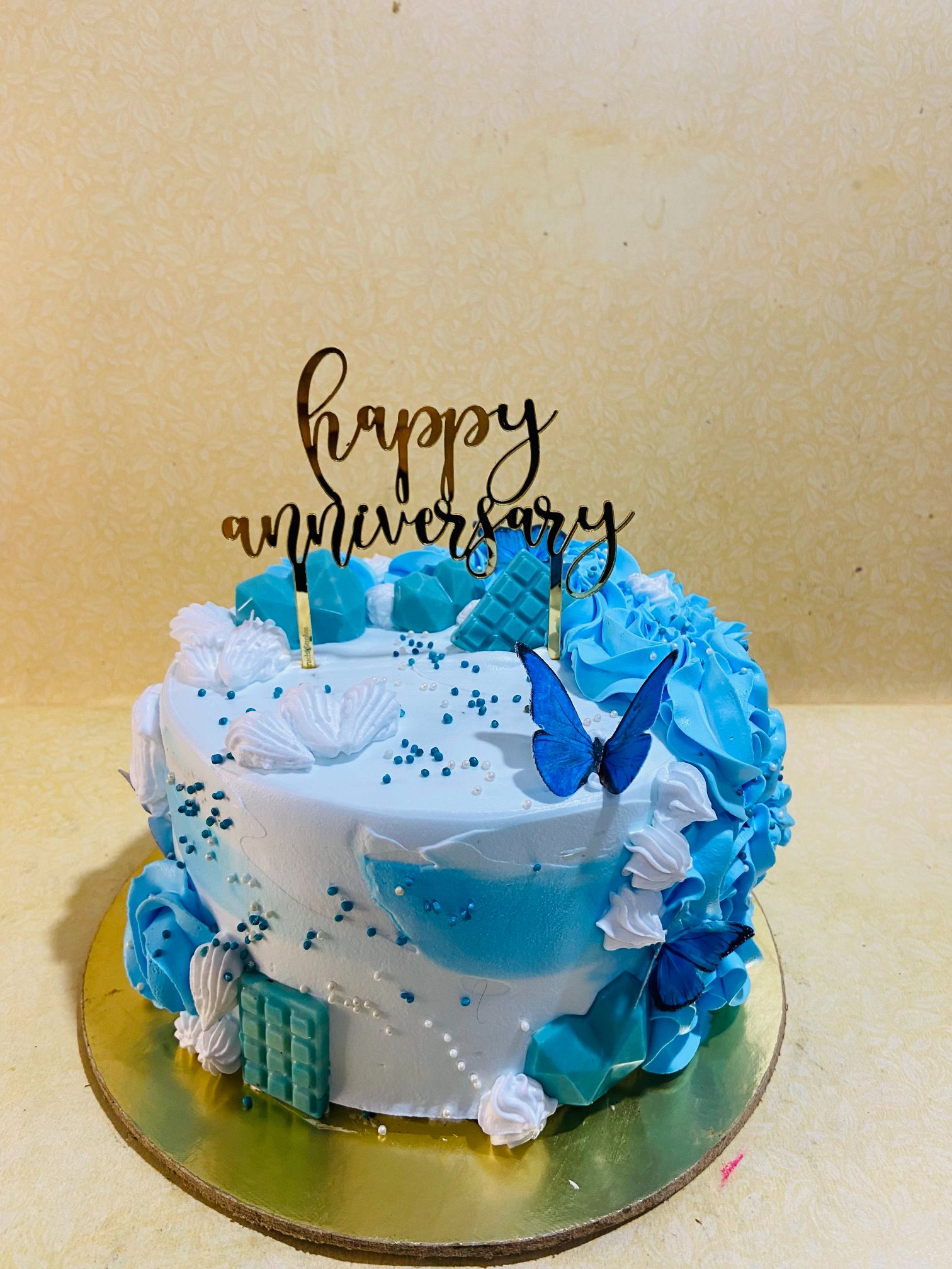 Wedding Anniversary Cake - Online Wedding Anniversary Cake | The Cake King™-sonthuy.vn