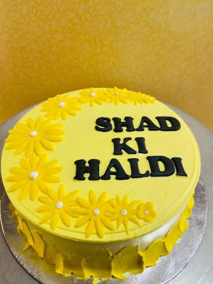 Haldi Ceremony Cake - The Baker's Table Haldi Ceremony Cake - The Baker's Table