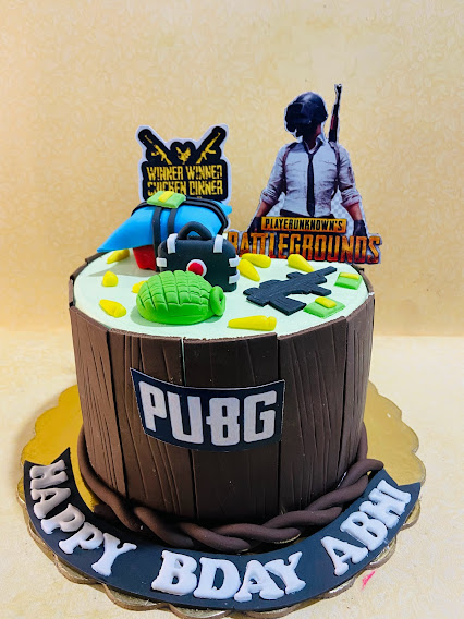 Buy Birthday PUBG Poster Cake-Birthday PUBG Poster Cake